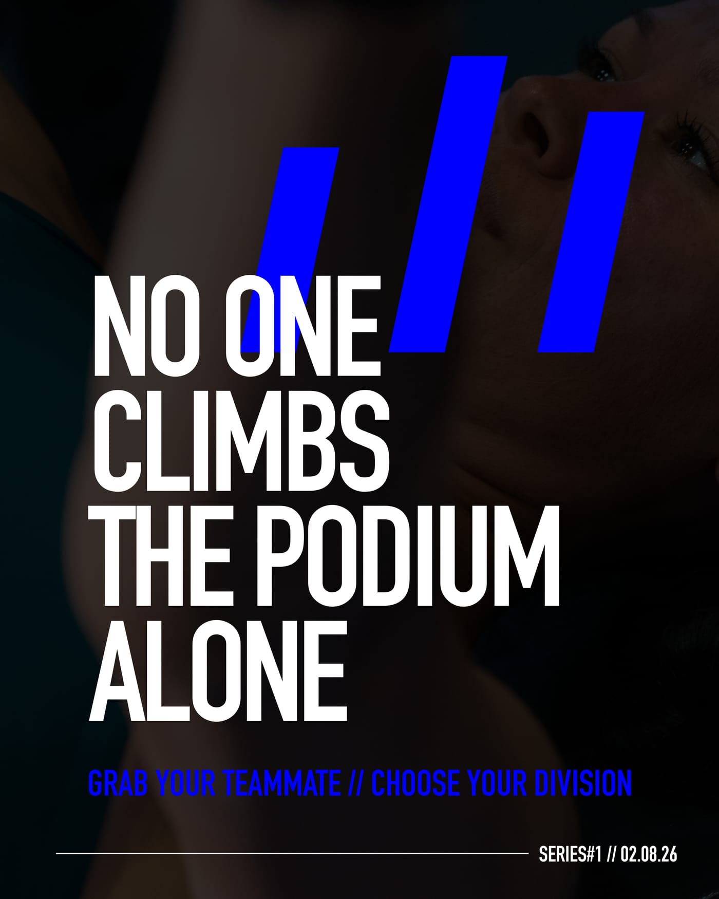 PODIUM Series #1 — No one climbs the podium alone. Series #1 // 02.08.26